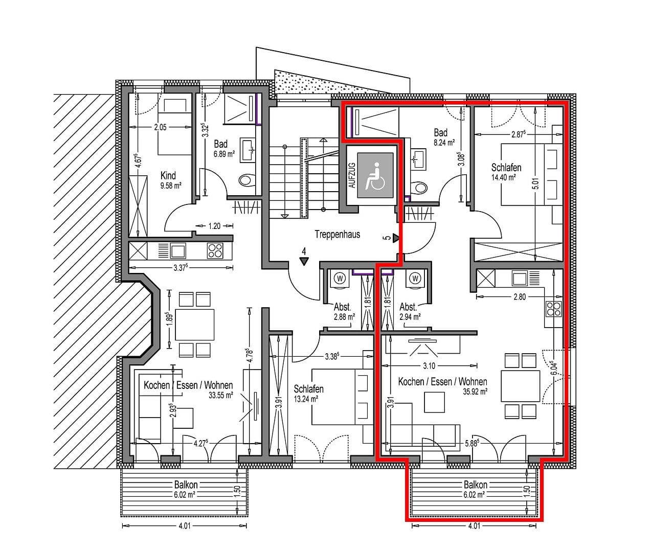 2 bedroom flat to rent, 65 m², Uferweg 8a, Gelnhausen, Hesse 2 bedroom flat to rent, 65 m², Uferweg 8a, Gelnhausen, Hesse