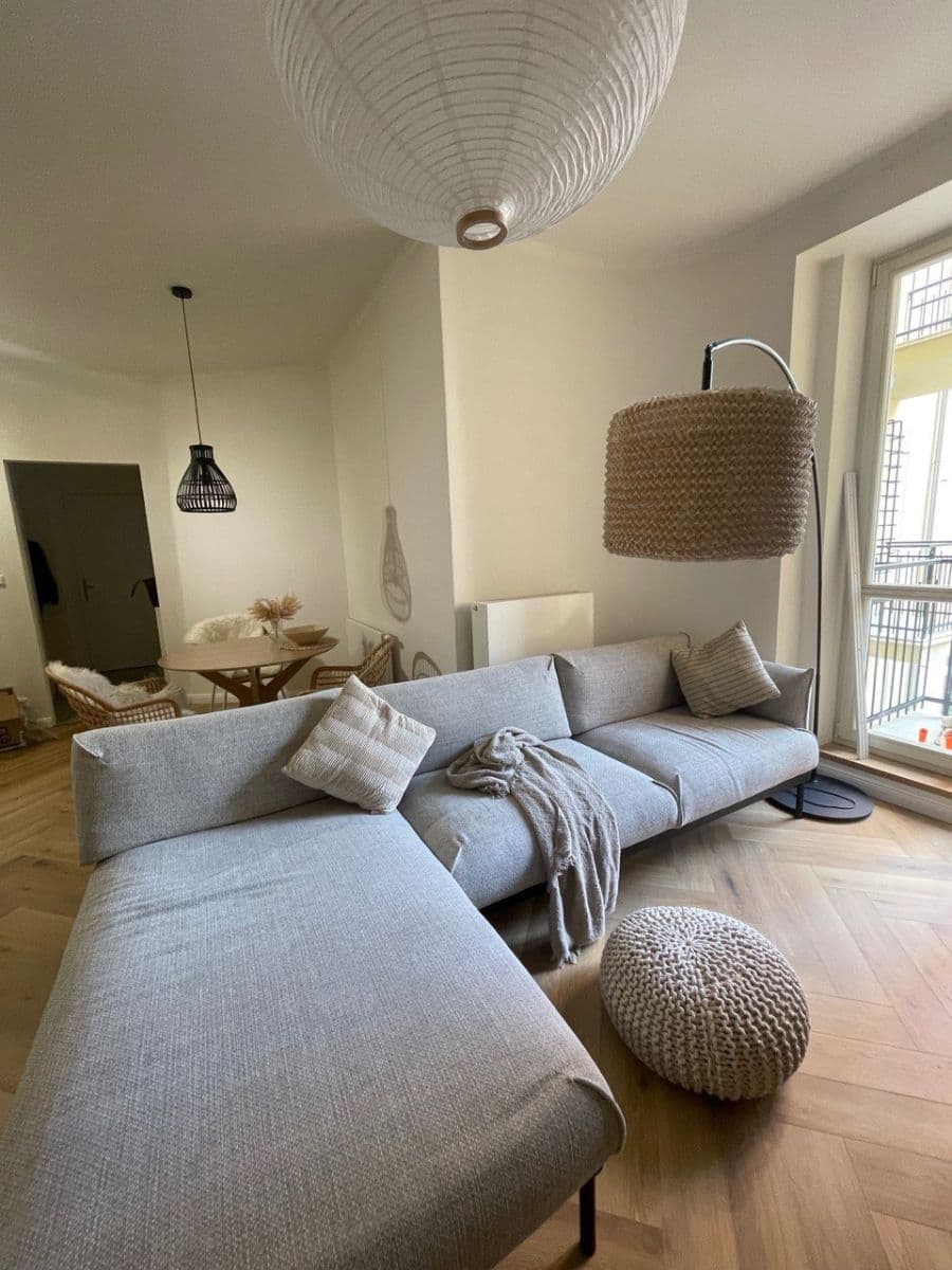 1 bedroom with open-plan kitchen flat to rent, 54 m², Na Zámyšli, Prague, Prague 1 bedroom with open-plan kitchen flat to rent, 54 m², Na Zámyšli, Prague, Prague