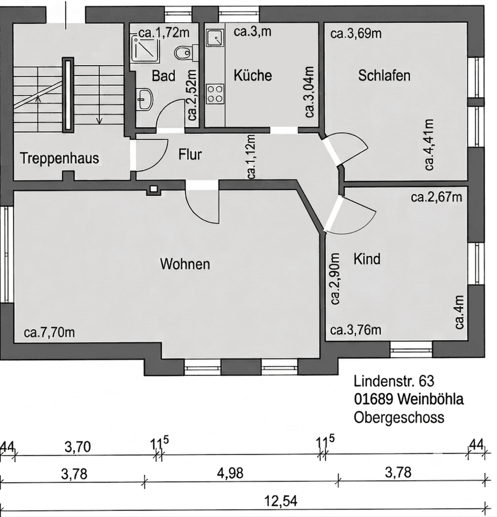 3 bedroom flat to rent, 80 m², Lindenstraße 63, Weinböhla, Saxony 3 bedroom flat to rent, 80 m², Lindenstraße 63, Weinböhla, Saxony