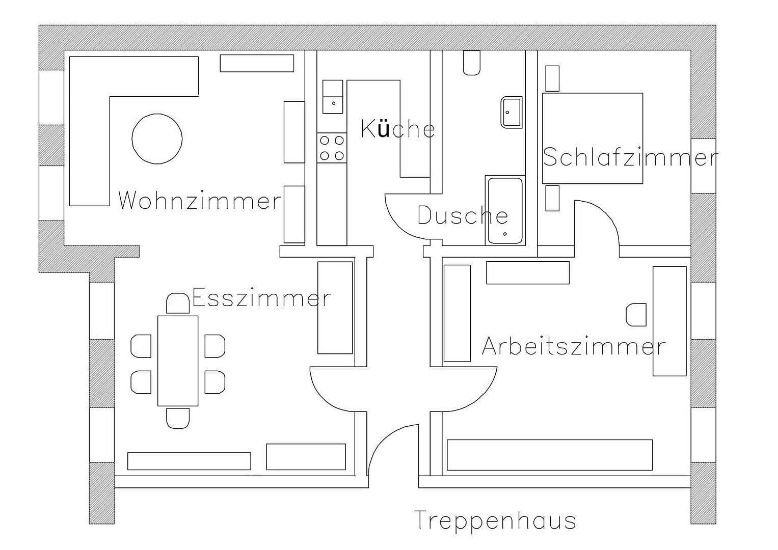 3 bedroom flat to rent, 105 m², Bielefeld, North Rhine-Westphalia 3 bedroom flat to rent, 105 m², Bielefeld, North Rhine-Westphalia
