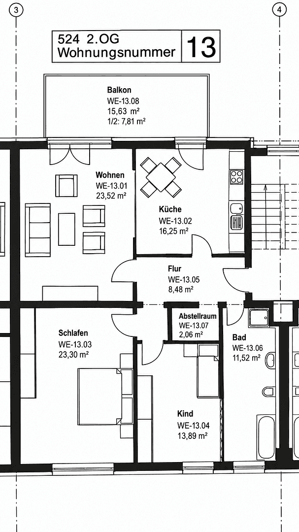 3 bedroom flat for sale, 107 m², Augsburg, Bavaria 3 bedroom flat for sale, 107 m², Augsburg, Bavaria