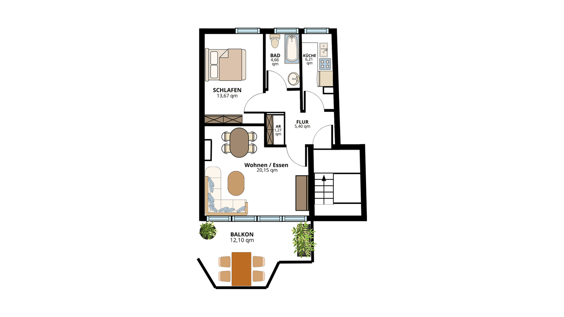 2 bedroom flat for sale, 58 m², Jersbeker Strasse 8, Bargteheide, Schleswig-Holstein 2 bedroom flat for sale, 58 m², Jersbeker Strasse 8, Bargteheide, Schleswig-Holstein