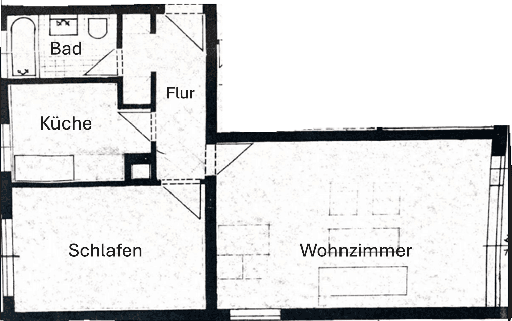 2 bedroom flat to rent, 58 m², Westerstraße 2, Lehrte, Lower Saxony 2 bedroom flat to rent, 58 m², Westerstraße 2, Lehrte, Lower Saxony