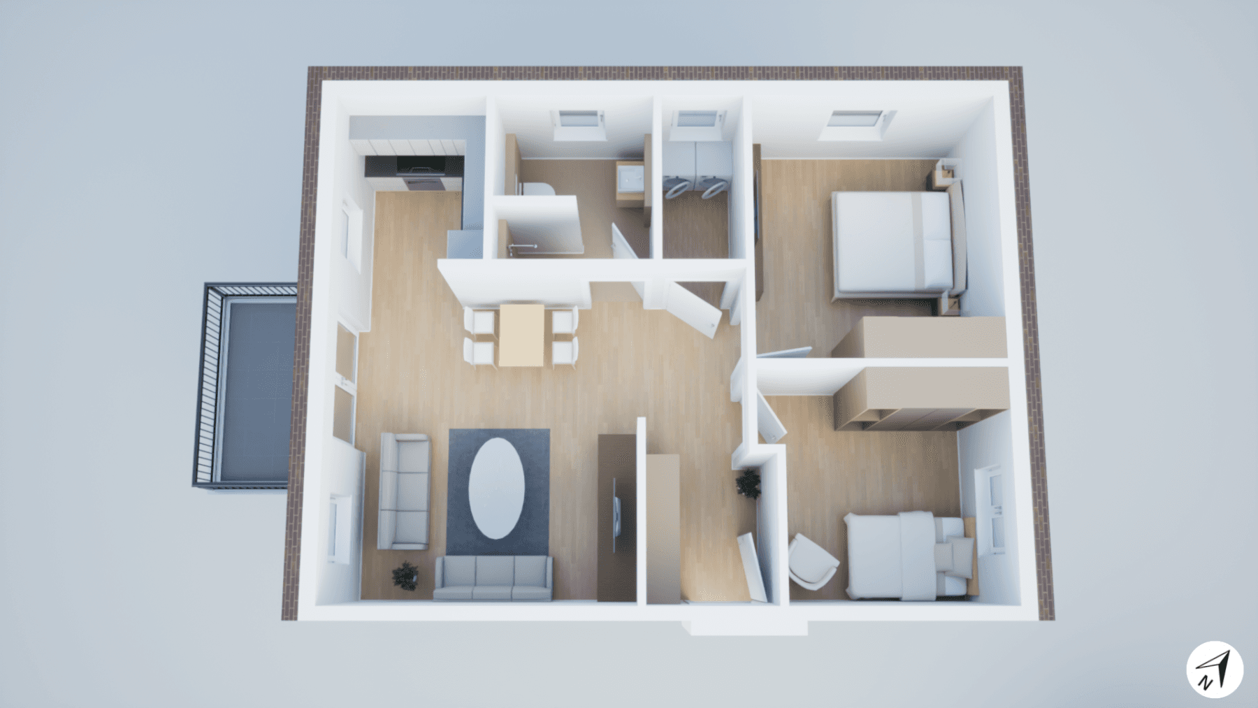 3 bedroom flat to rent, 71 m², Rektor Jess Weg 6, Erfde, Schleswig-Holstein 3 bedroom flat to rent, 71 m², Rektor Jess Weg 6, Erfde, Schleswig-Holstein