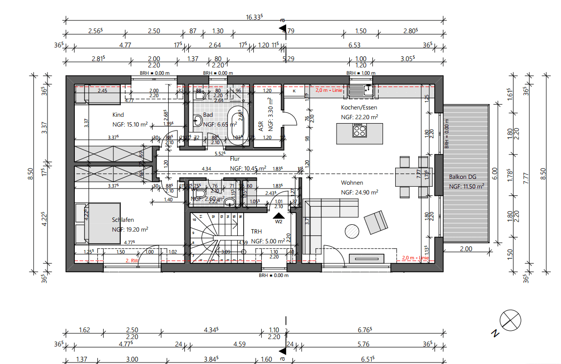 3 bedroom flat to rent, 107 m², Siegburg, North Rhine-Westphalia 3 bedroom flat to rent, 107 m², Siegburg, North Rhine-Westphalia