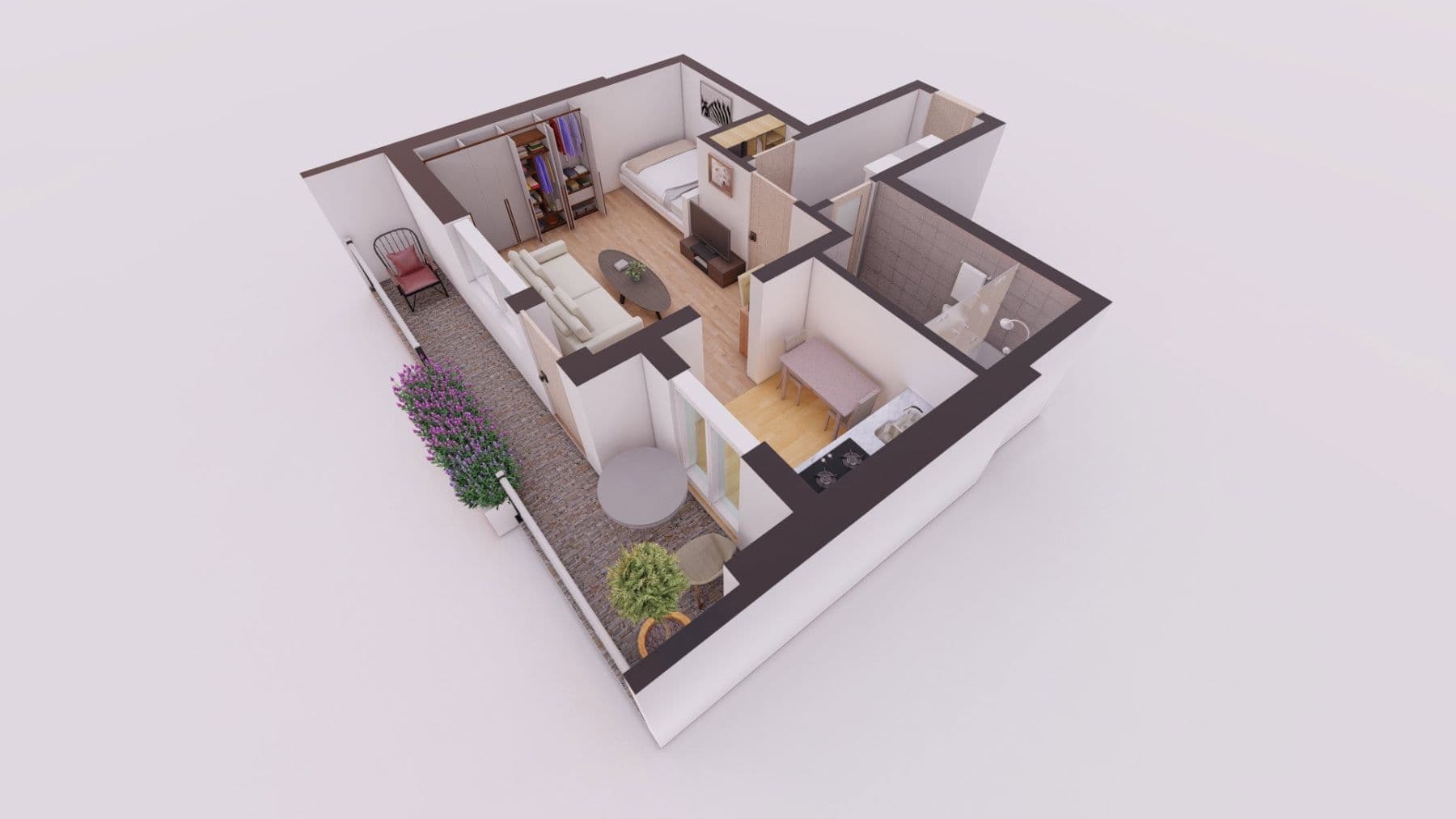 Studio flat for sale, 42 m², Albert-Schweitzer-Str.65, München, Bavaria Studio flat for sale, 42 m², Albert-Schweitzer-Str.65, München, Bavaria