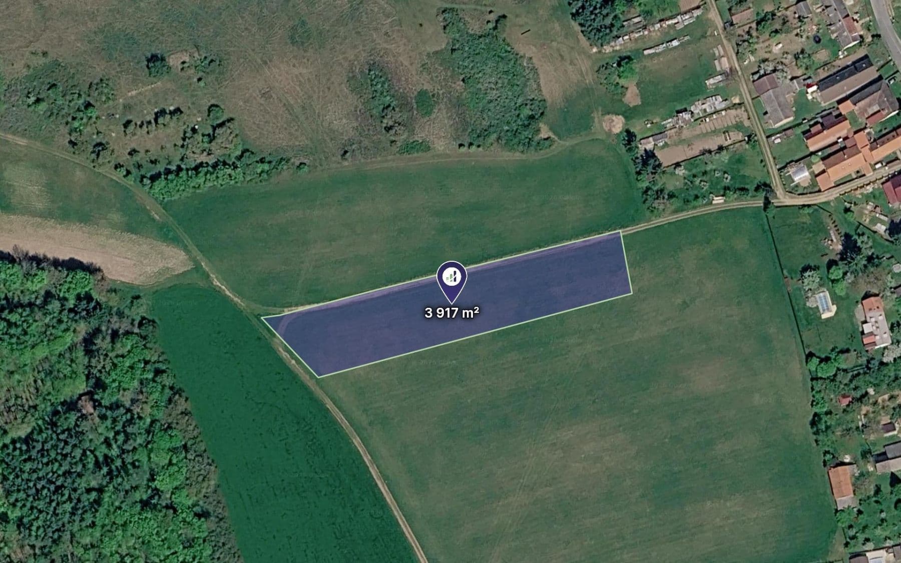 plot for sale, 2,611 m², Slabce, Středočeský Region plot for sale, 2,611 m², Slabce, Středočeský Region