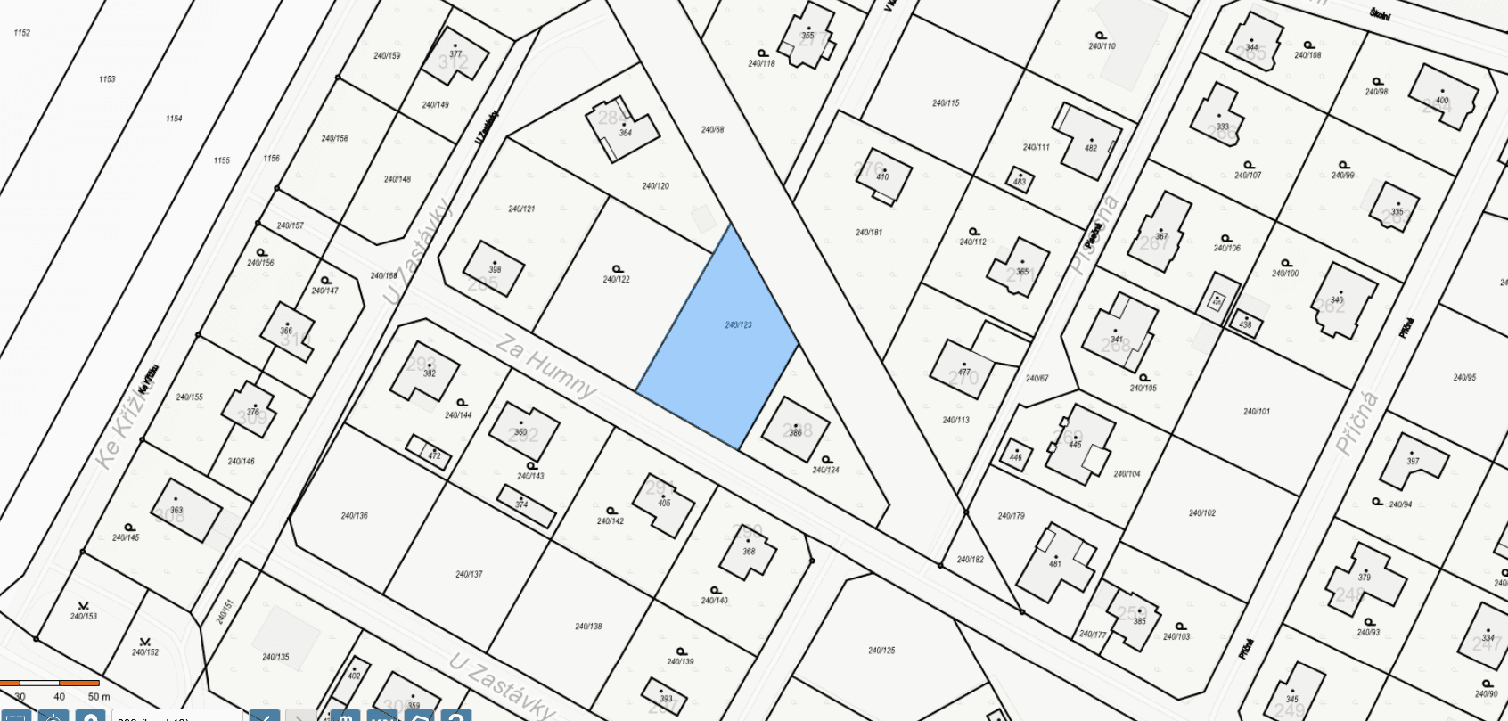 plot for sale, 1,203 m², Žehušice, Středočeský Region plot for sale, 1,203 m², Žehušice, Středočeský Region
