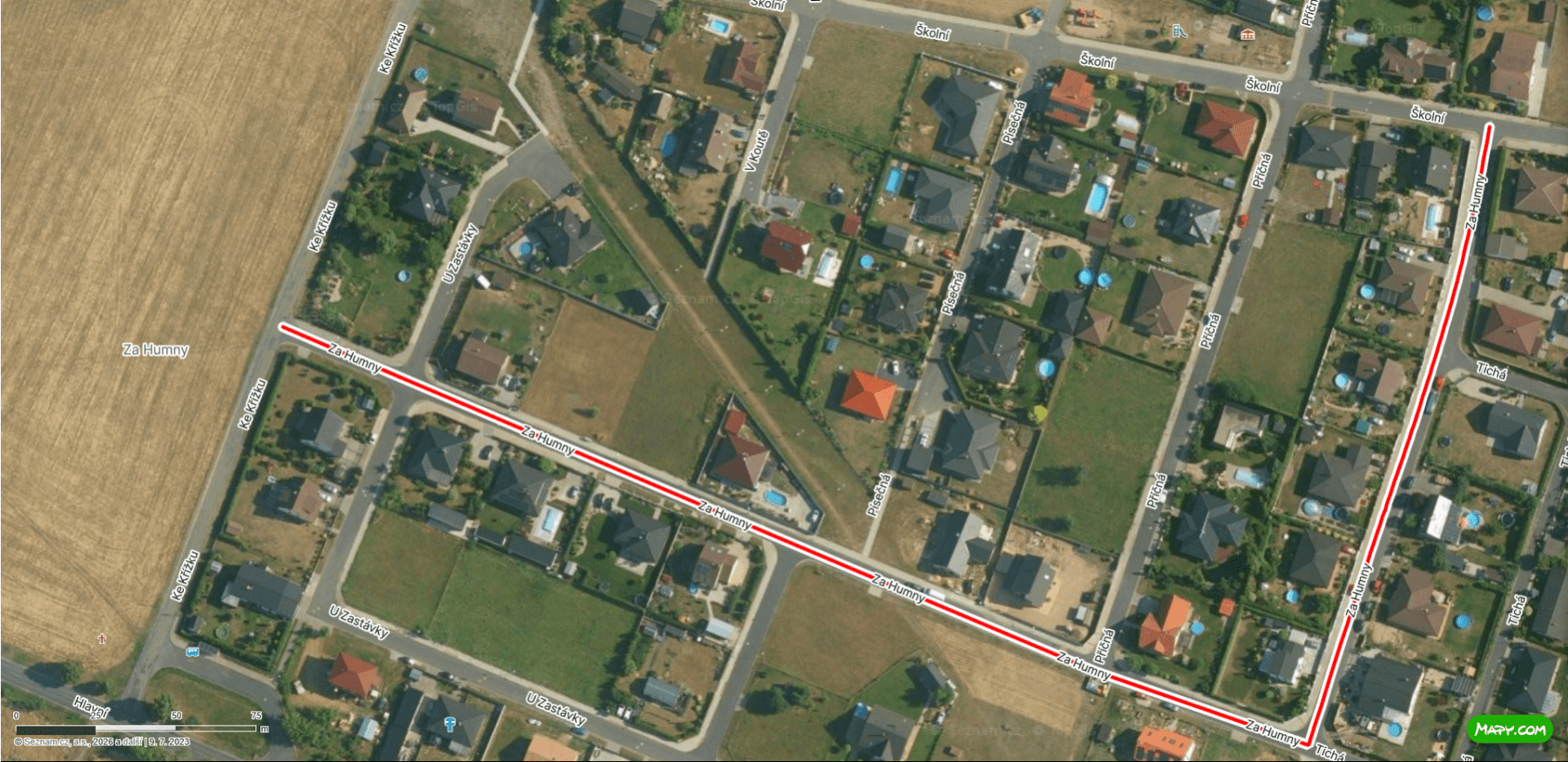 plot for sale, 1,203 m², Žehušice, Středočeský Region plot for sale, 1,203 m², Žehušice, Středočeský Region