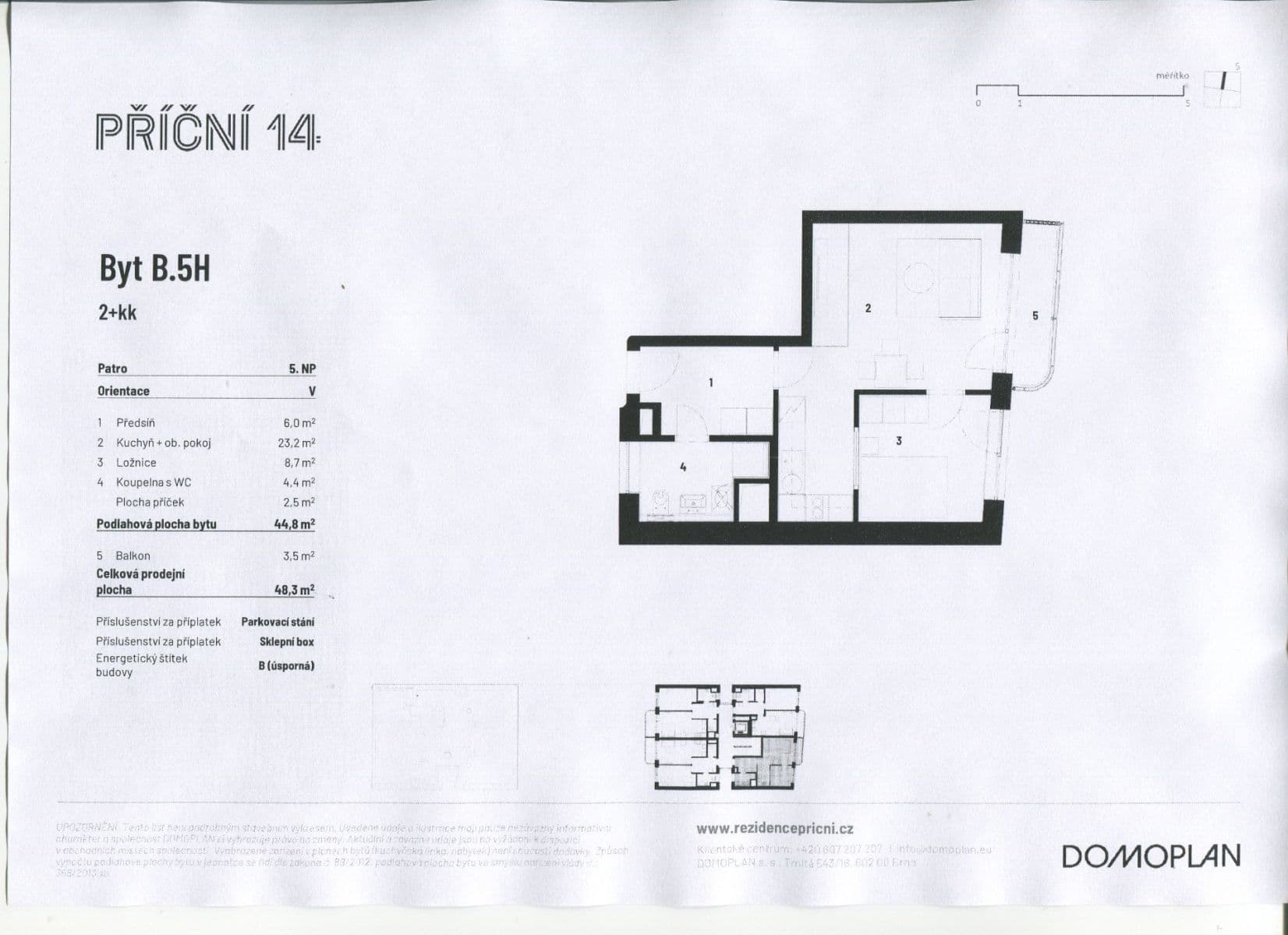 1 bedroom with open-plan kitchen flat to rent, 45 m², Příční, Brno, Jihomoravský Region 1 bedroom with open-plan kitchen flat to rent, 45 m², Příční, Brno, Jihomoravský Region