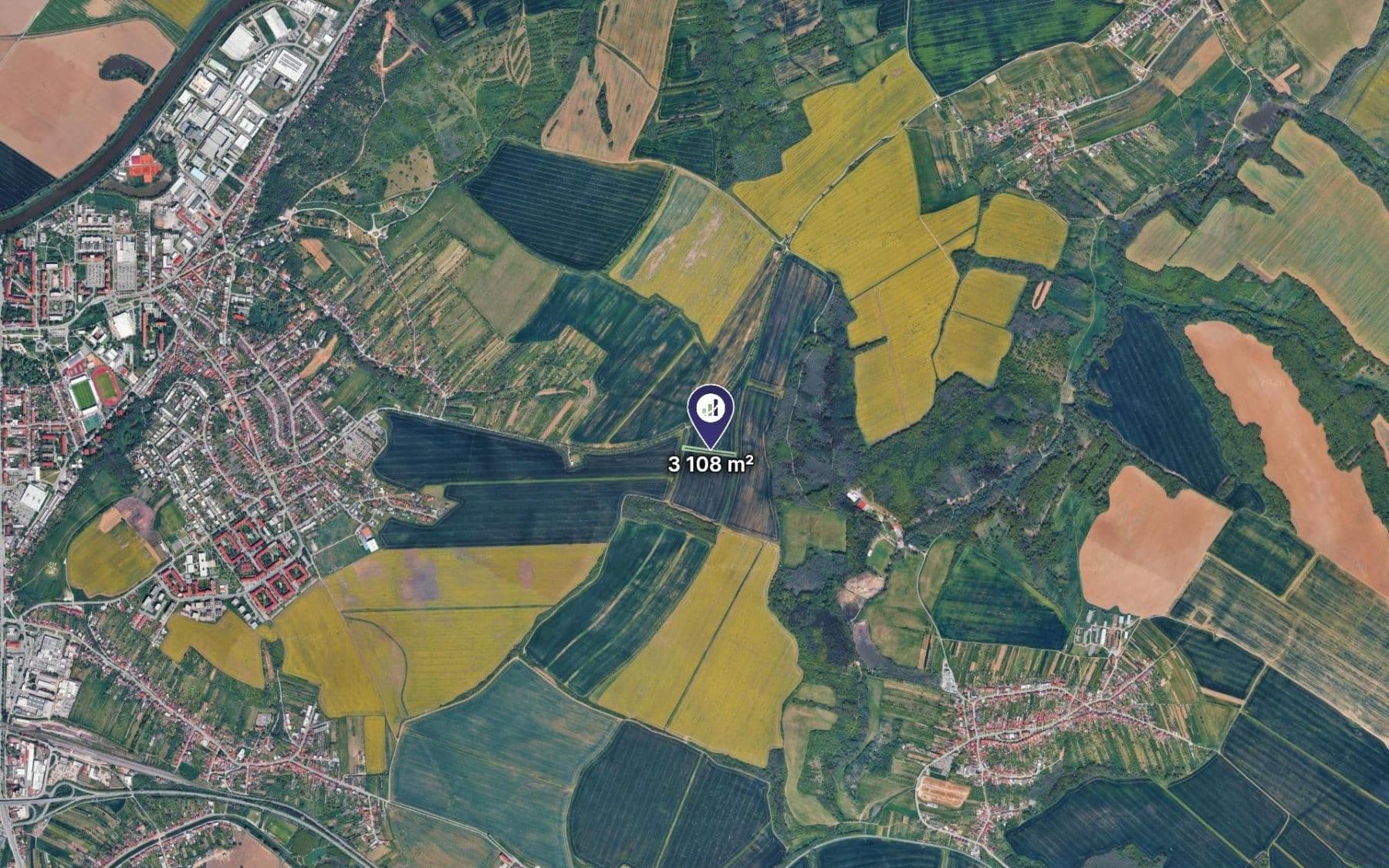 plot for sale, 777 m², Uherské Hradiště, Zlínský Region plot for sale, 777 m², Uherské Hradiště, Zlínský Region