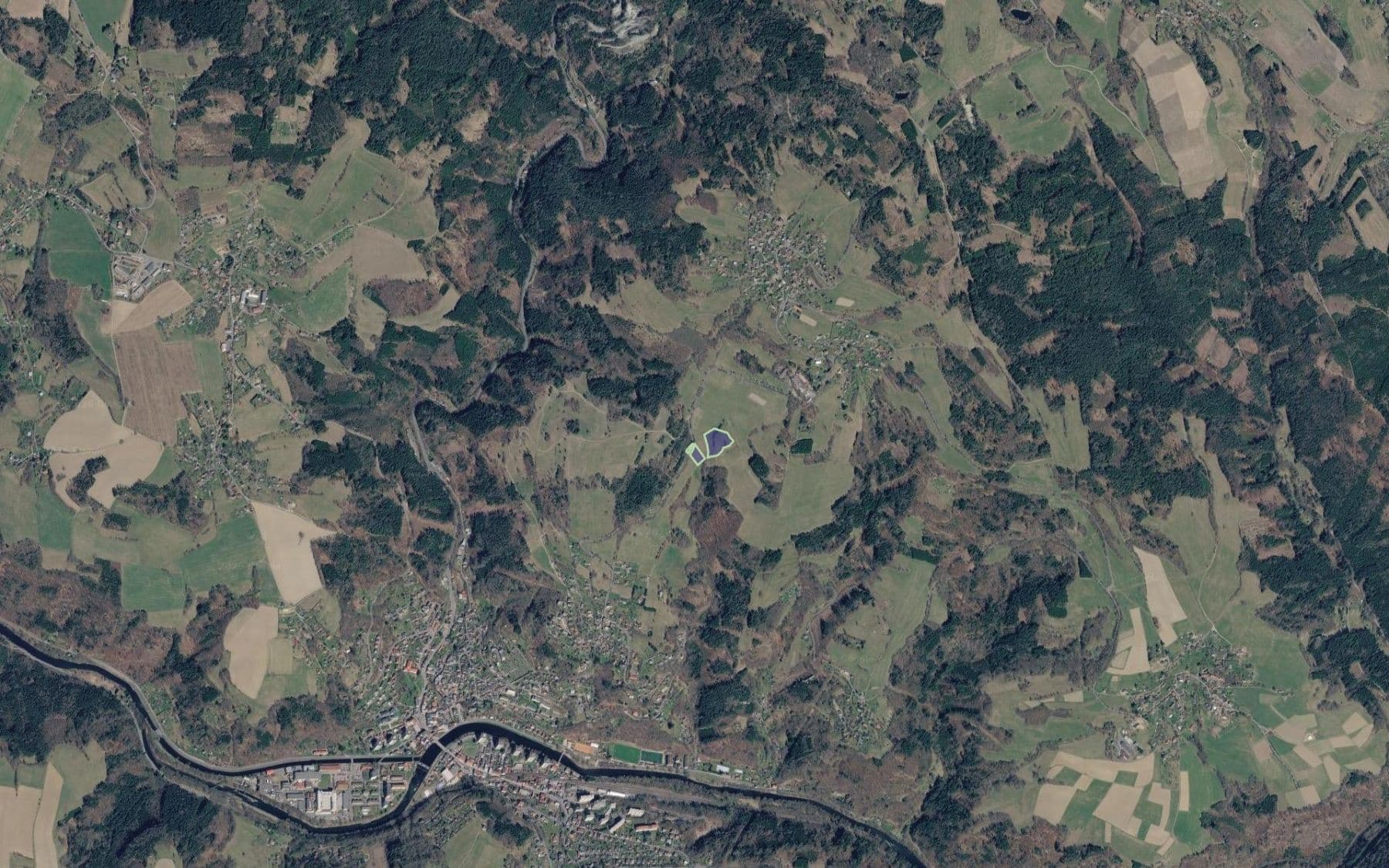 plot for sale, 1,955 m², Železný Brod, Liberecký Region plot for sale, 1,955 m², Železný Brod, Liberecký Region