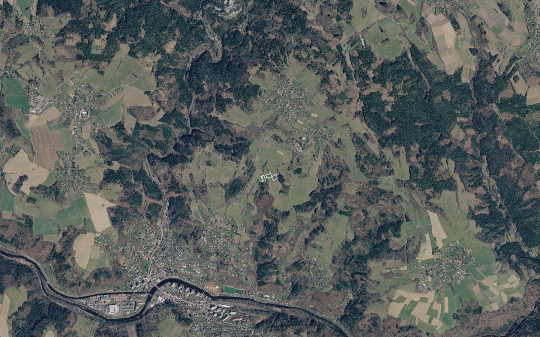 plot for sale, 1,097 m², Železný Brod, Liberecký Region plot for sale, 1,097 m², Železný Brod, Liberecký Region