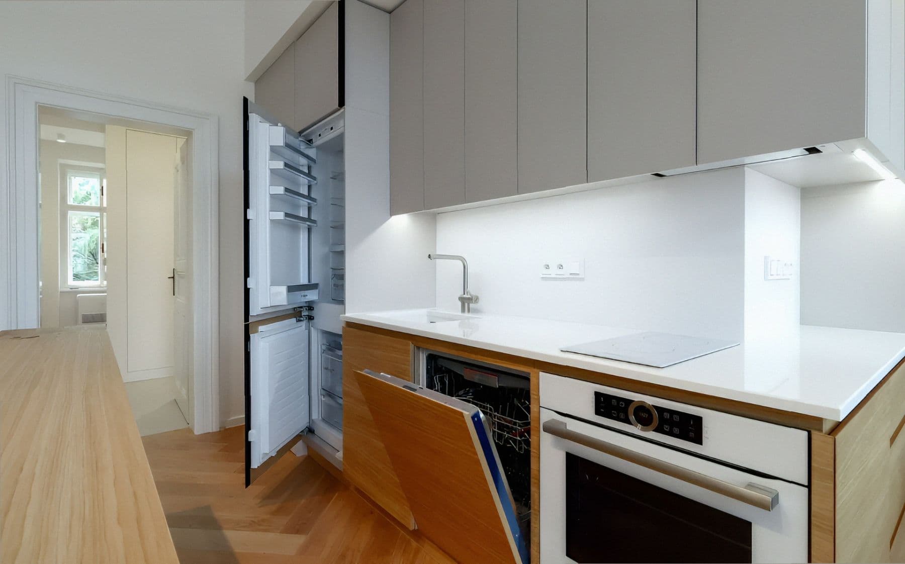 1 bedroom with open-plan kitchen flat to rent, 56 m², Lidická, Prague, Prague 1 bedroom with open-plan kitchen flat to rent, 56 m², Lidická, Prague, Prague