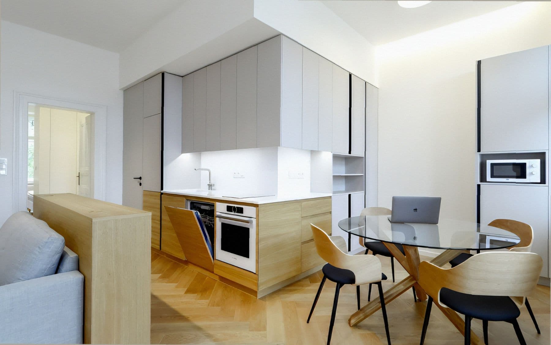 1 bedroom with open-plan kitchen flat to rent, 56 m², Lidická, Prague, Prague 1 bedroom with open-plan kitchen flat to rent, 56 m², Lidická, Prague, Prague
