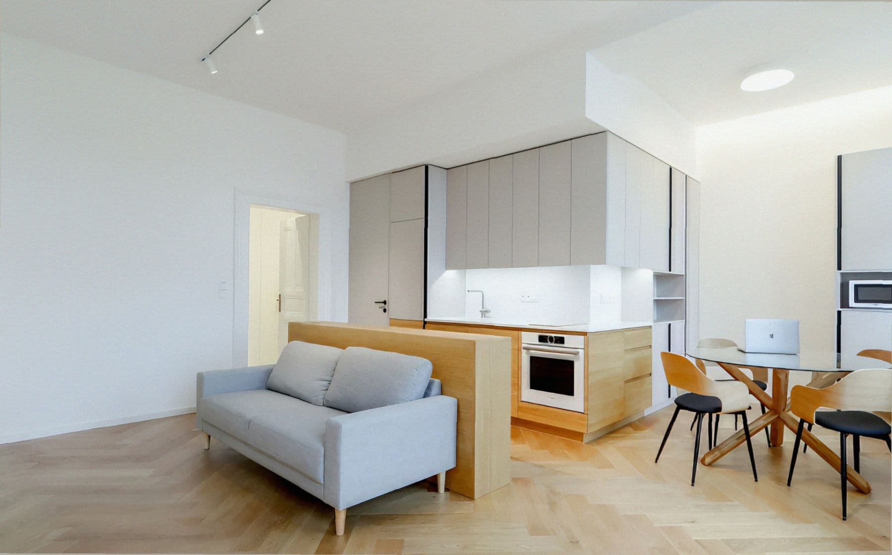 1 bedroom with open-plan kitchen flat to rent, 56 m², Lidická, Prague, Prague 1 bedroom with open-plan kitchen flat to rent, 56 m², Lidická, Prague, Prague