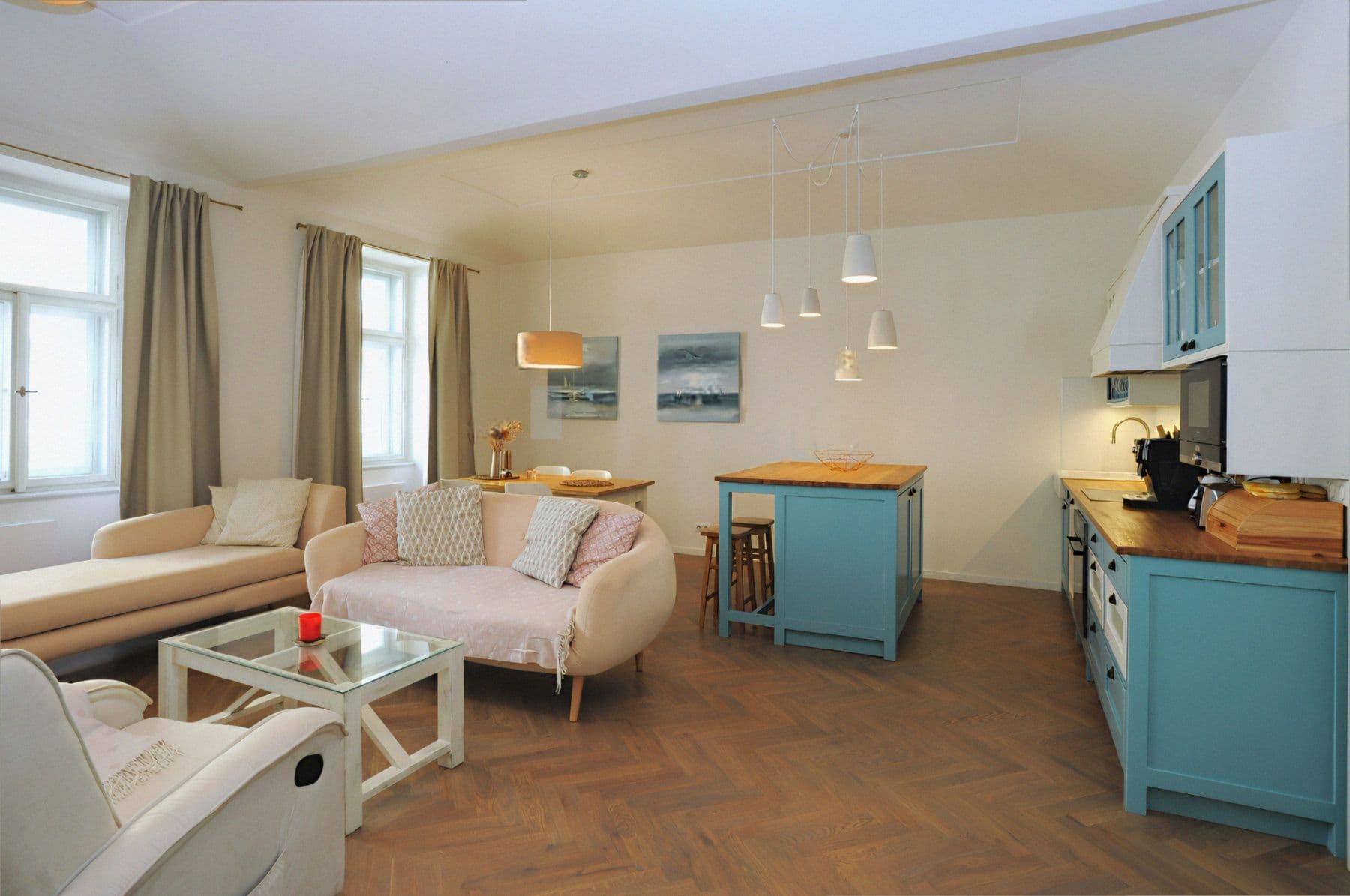 1 bedroom with open-plan kitchen flat to rent, 84 m², Žatecká, Prague, Prague 1 bedroom with open-plan kitchen flat to rent, 84 m², Žatecká, Prague, Prague