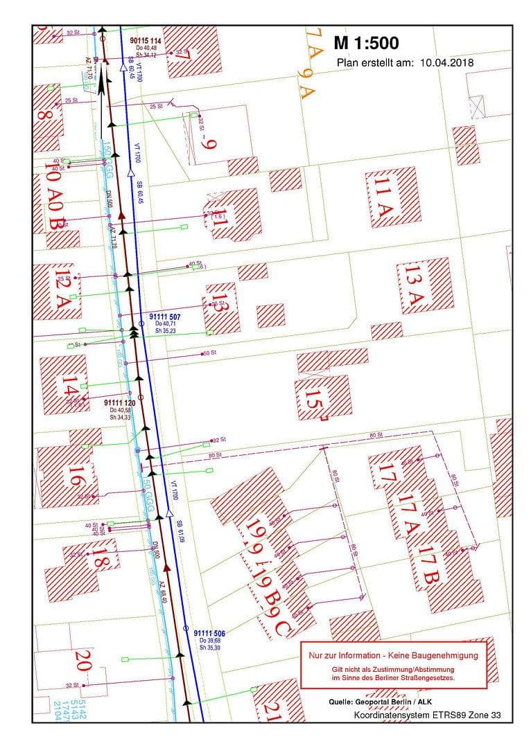plot for sale, 1,089 m², Bartschiner Straße 15, Berlin, Berlin plot for sale, 1,089 m², Bartschiner Straße 15, Berlin, Berlin
