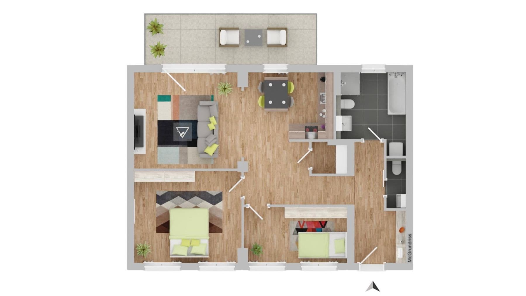 2 bedroom with open-plan kitchen flat for sale, 85 m², Zimmerackerstraße 5, Sigmaringen, Baden-Württemberg 2 bedroom with open-plan kitchen flat for sale, 85 m², Zimmerackerstraße 5, Sigmaringen, Baden-Württemberg
