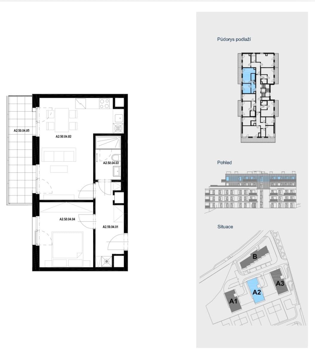 1 bedroom with open-plan kitchen flat for sale, 50 m², Haenkeho, Prague, Prague 1 bedroom with open-plan kitchen flat for sale, 50 m², Haenkeho, Prague, Prague
