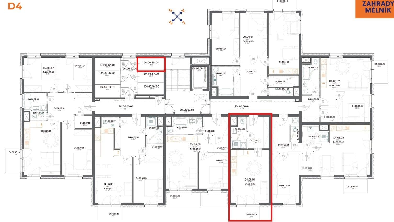 Studio flat for sale, 38 m², Bezručova, Mělník, Středočeský Region Studio flat for sale, 38 m², Bezručova, Mělník, Středočeský Region