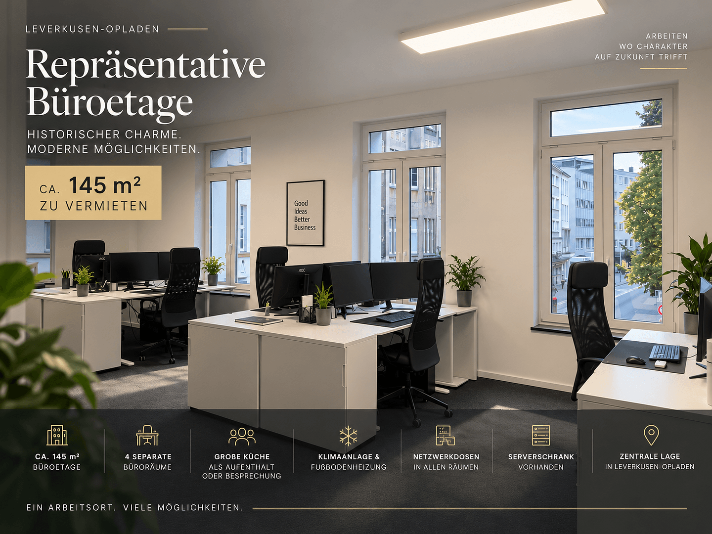 office to rent, 145 m², Leverkusen, North Rhine-Westphalia office to rent, 145 m², Leverkusen, North Rhine-Westphalia