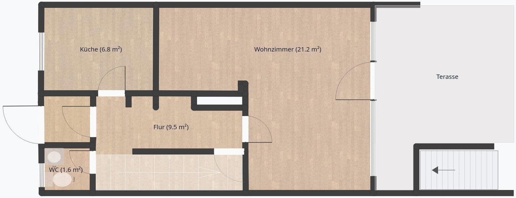 house for sale, 75 m², Bayreuth, Bavaria house for sale, 75 m², Bayreuth, Bavaria