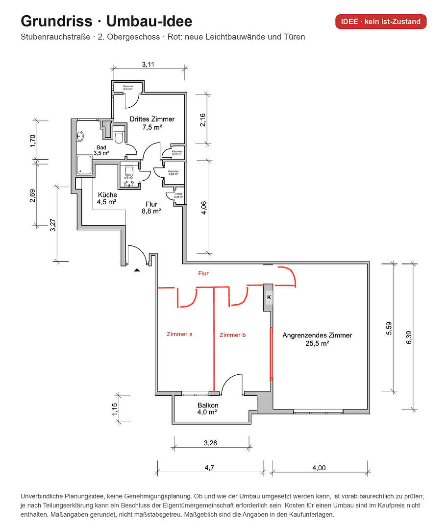 3 bedroom flat for sale, 81 m², Stubenrauchstr.41, Berlin, Berlin 3 bedroom flat for sale, 81 m², Stubenrauchstr.41, Berlin, Berlin