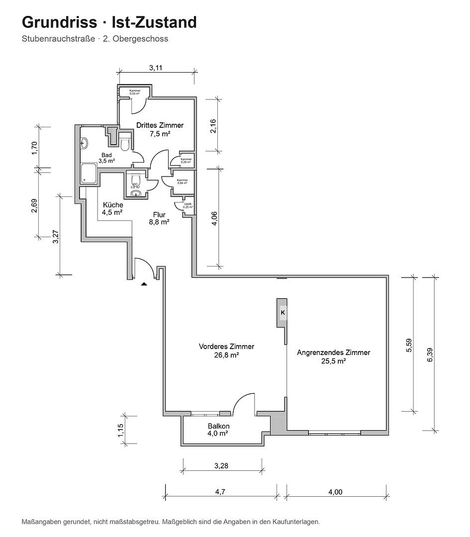 3 bedroom flat for sale, 81 m², Stubenrauchstr.41, Berlin, Berlin 3 bedroom flat for sale, 81 m², Stubenrauchstr.41, Berlin, Berlin
