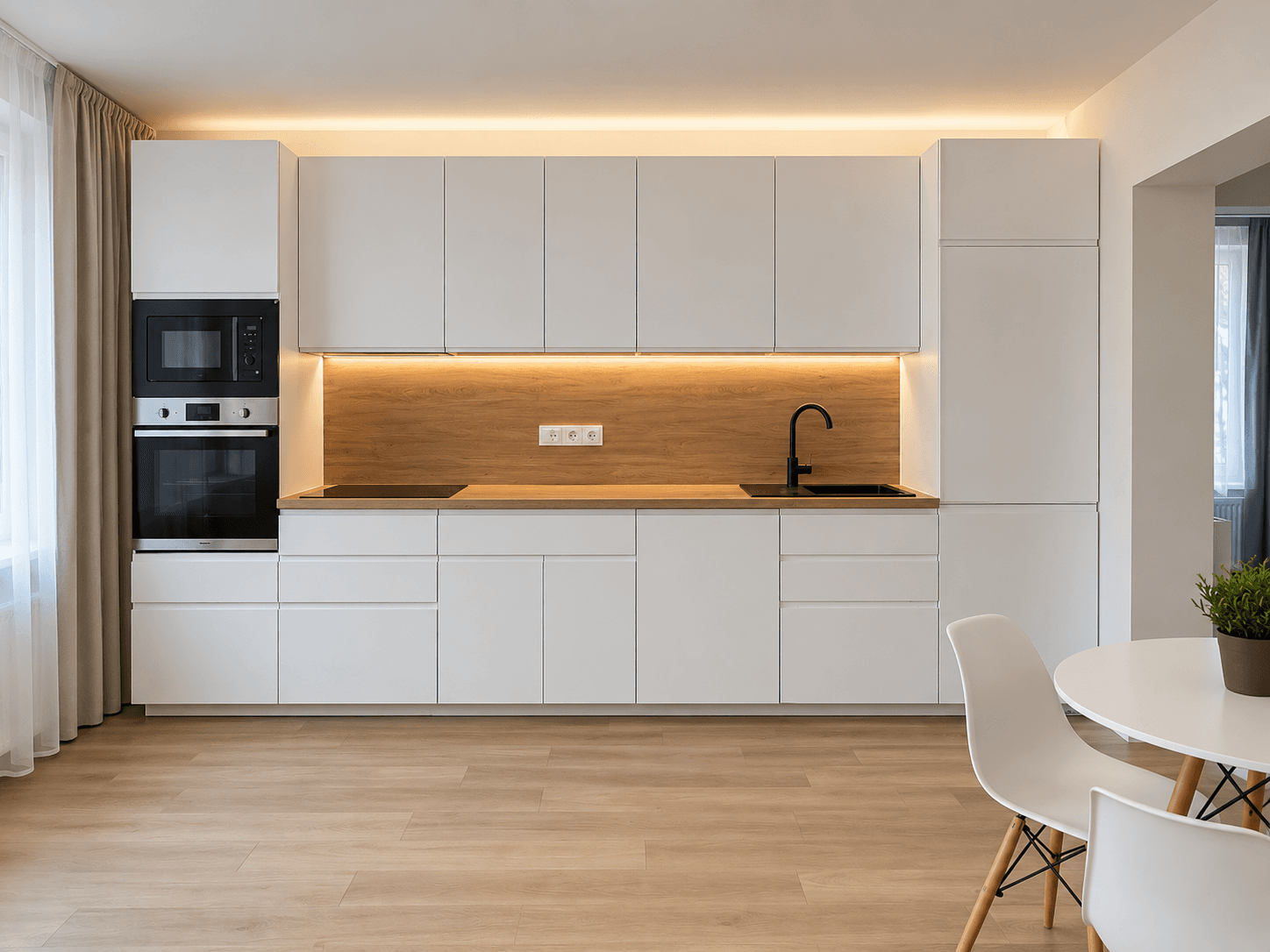 2 bedroom with open-plan kitchen flat to rent, 73 m², Danielova, Prague, Prague 2 bedroom with open-plan kitchen flat to rent, 73 m², Danielova, Prague, Prague