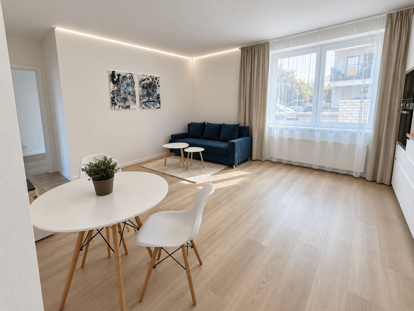 2 bedroom with open-plan kitchen flat to rent, 73 m², Danielova, Prague, Prague 2 bedroom with open-plan kitchen flat to rent, 73 m², Danielova, Prague, Prague