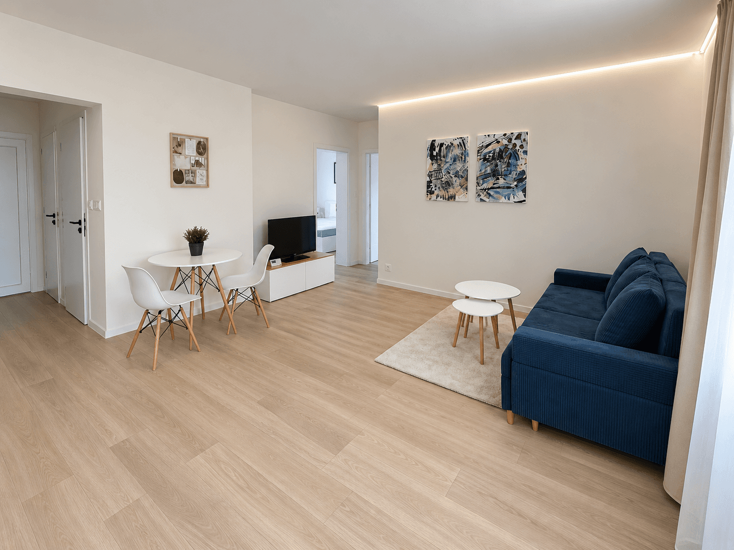 2 bedroom with open-plan kitchen flat to rent, 73 m², Danielova, Prague, Prague 2 bedroom with open-plan kitchen flat to rent, 73 m², Danielova, Prague, Prague