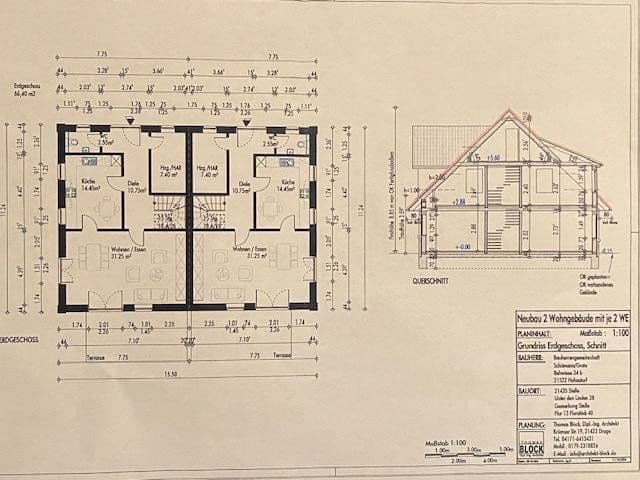 house for sale, 126 m², Unter den Linden 28 a + c, Stelle, Lower Saxony house for sale, 126 m², Unter den Linden 28 a + c, Stelle, Lower Saxony