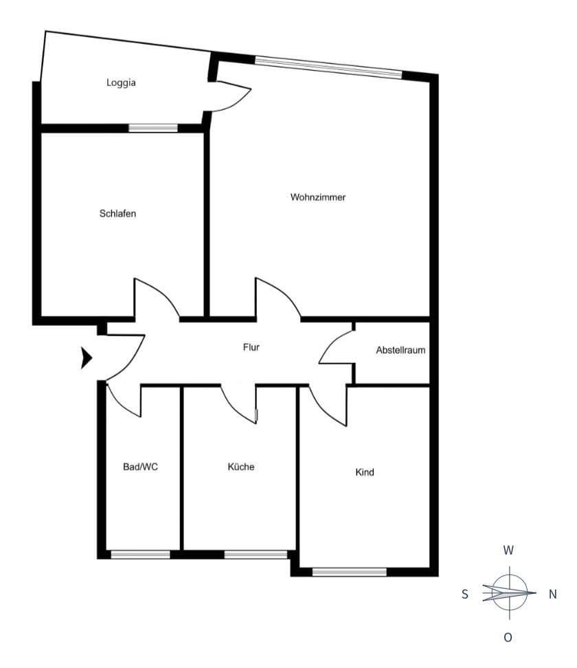 3 bedroom flat for sale, 62 m², Düsseldorfer Straße 4, Bremen, Bremen 3 bedroom flat for sale, 62 m², Düsseldorfer Straße 4, Bremen, Bremen