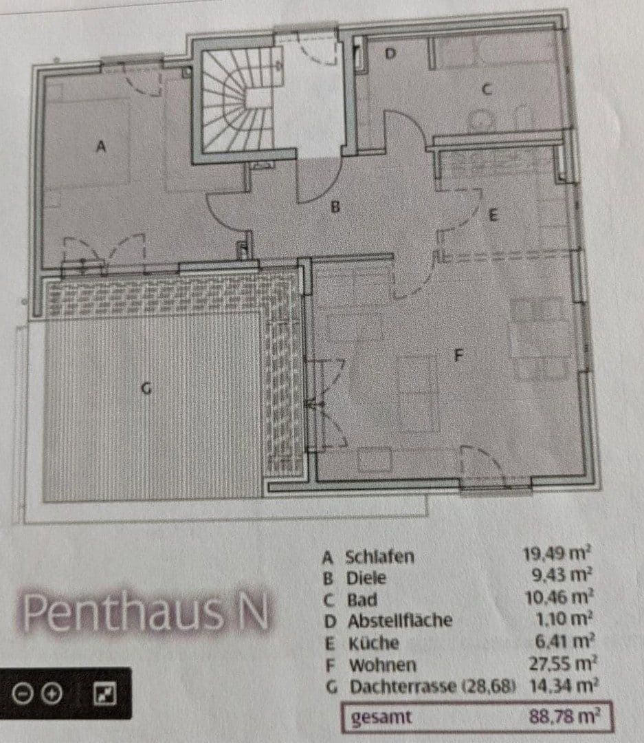 2 bedroom flat to rent, 89 m², Frankfurt, Hesse 2 bedroom flat to rent, 89 m², Frankfurt, Hesse