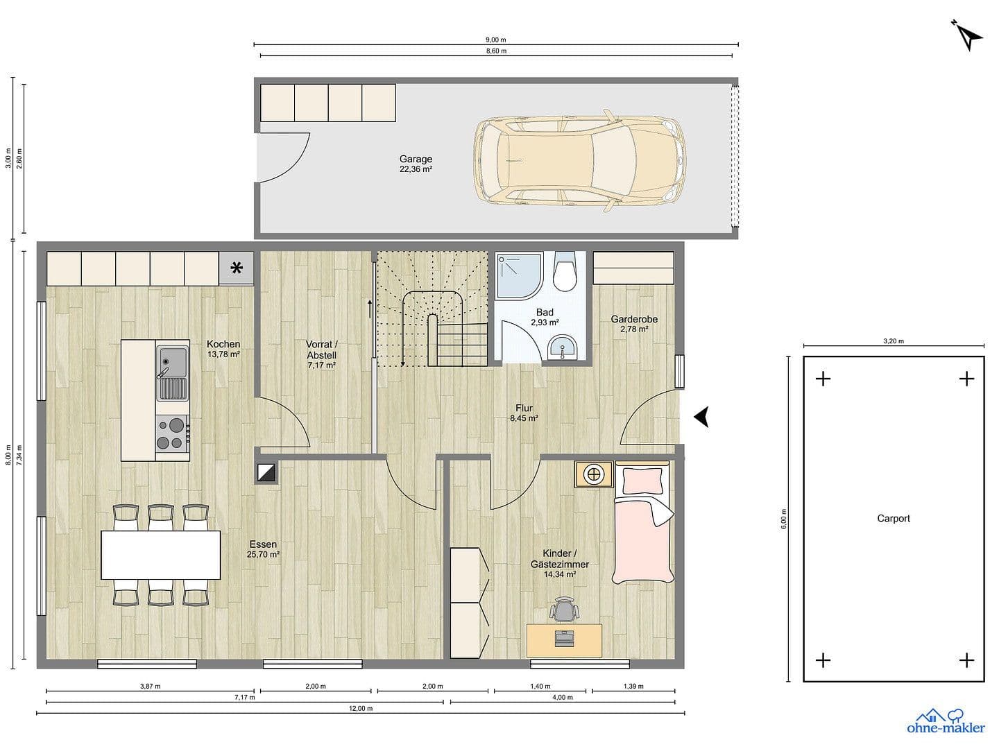 house for sale, 140 m², Altusried, Bavaria house for sale, 140 m², Altusried, Bavaria
