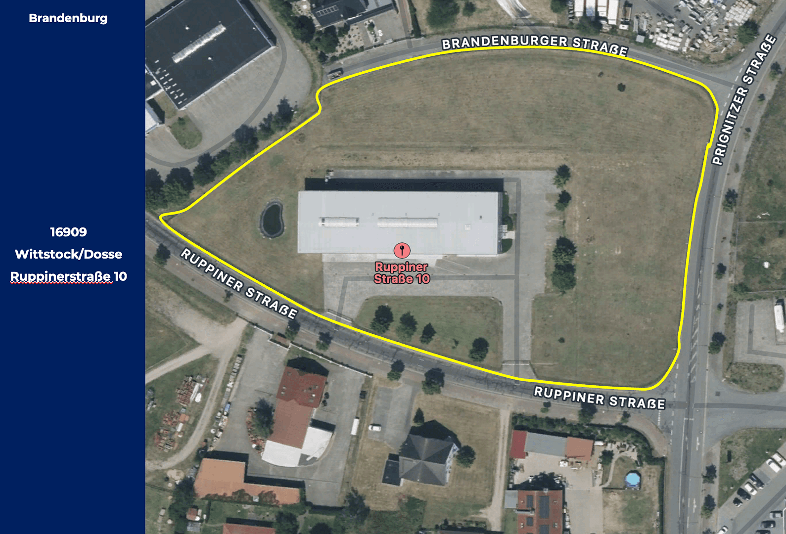 non-residential property for sale, 12,919 m², Ruppiner Straße 10, Wittstock/Dosse, Brandenburg non-residential property for sale, 12,919 m², Ruppiner Straße 10, Wittstock/Dosse, Brandenburg