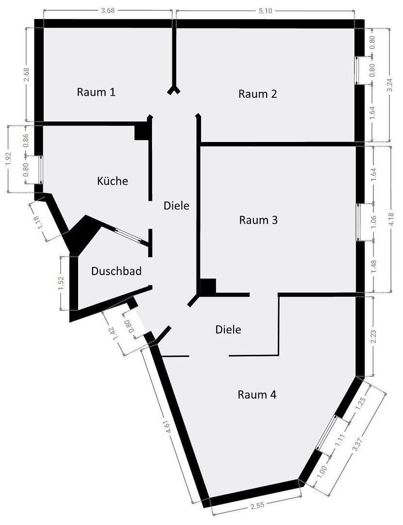 4 bedroom flat to rent, 78 m², Altstadtring 25, Braunschweig, Lower Saxony 4 bedroom flat to rent, 78 m², Altstadtring 25, Braunschweig, Lower Saxony