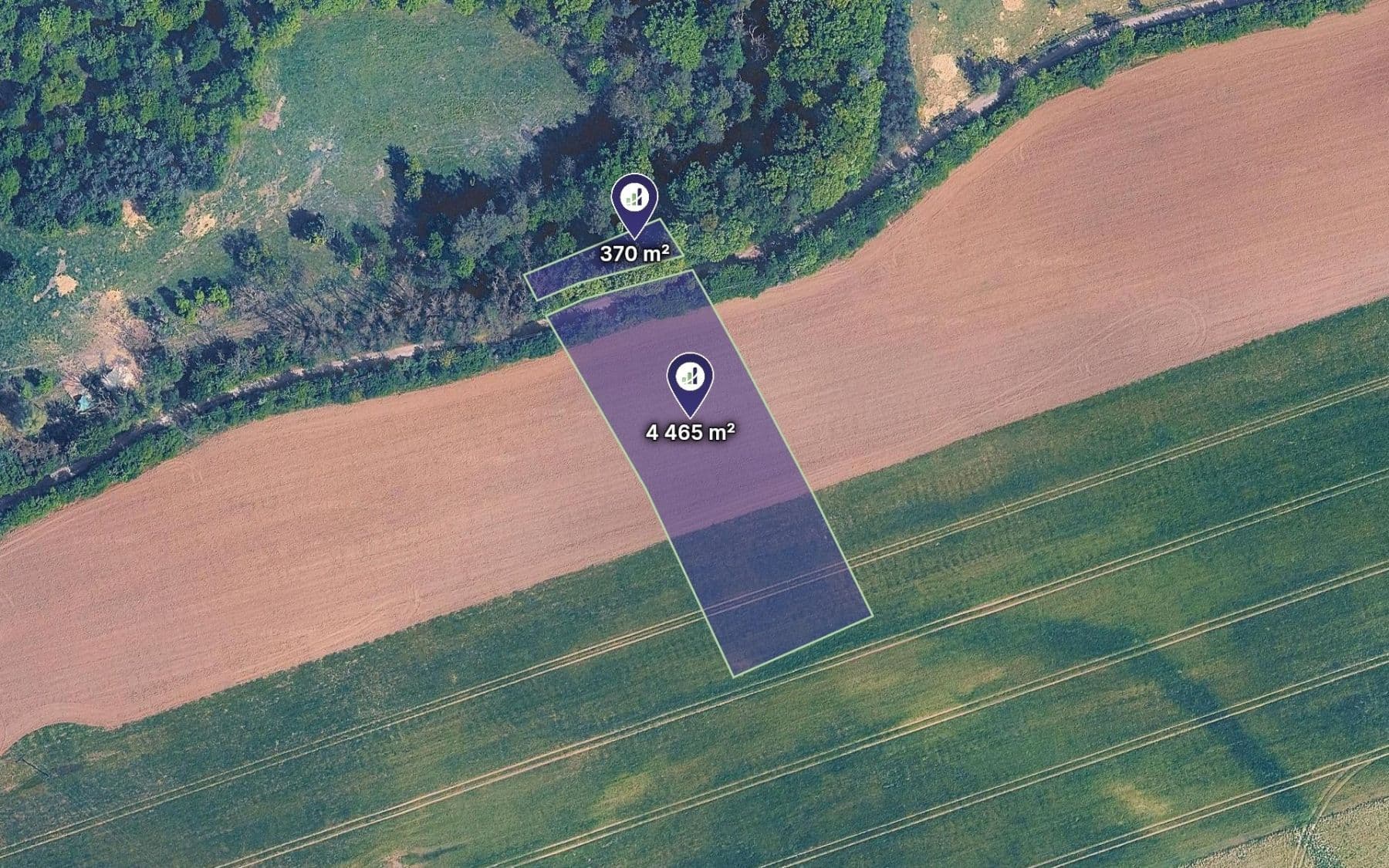 plot for sale, 5,739 m², Stříbrnice, Zlínský Region plot for sale, 5,739 m², Stříbrnice, Zlínský Region