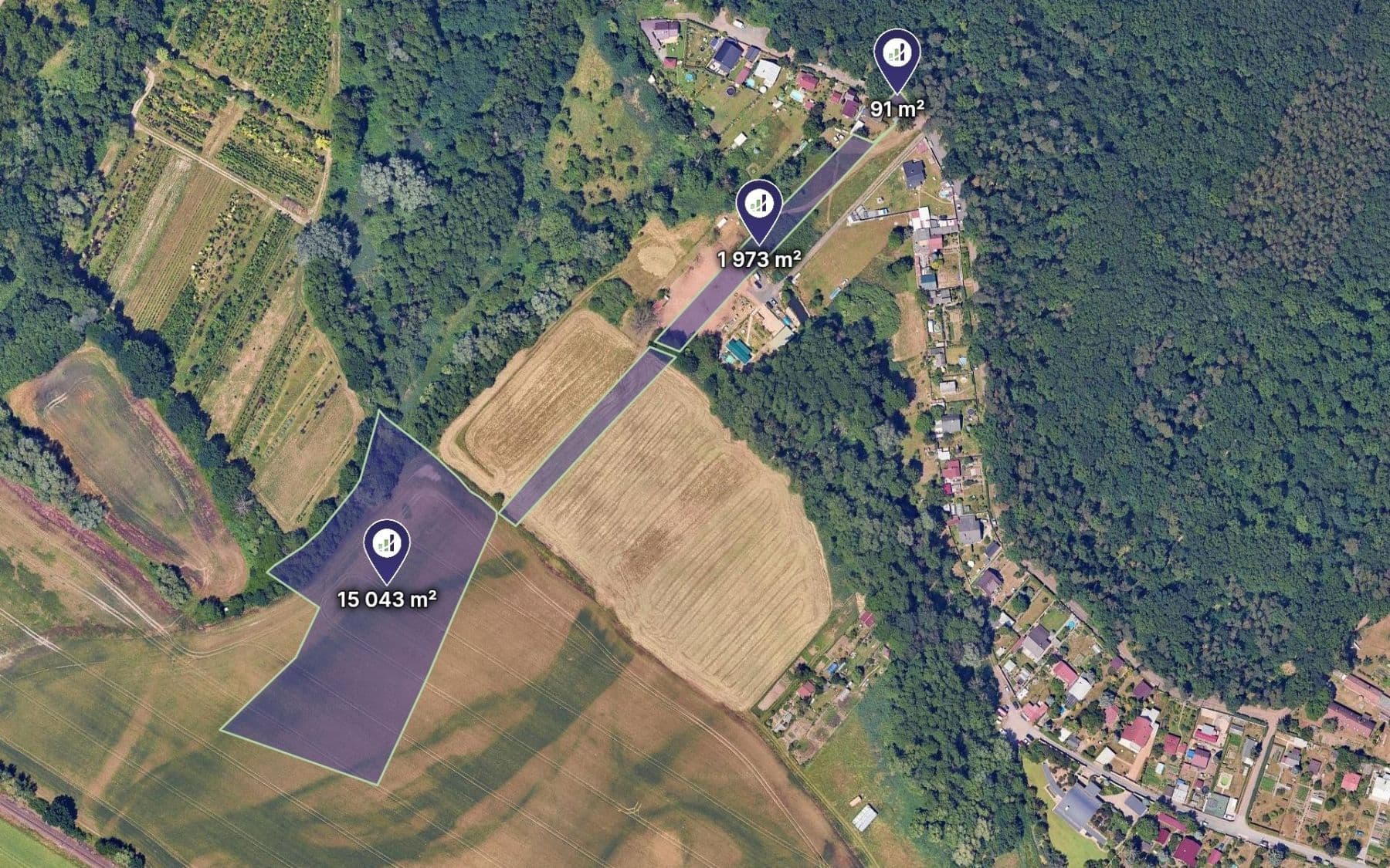 plot for sale, 2,746 m², Hradec Králové, Královéhradecký Region plot for sale, 2,746 m², Hradec Králové, Královéhradecký Region