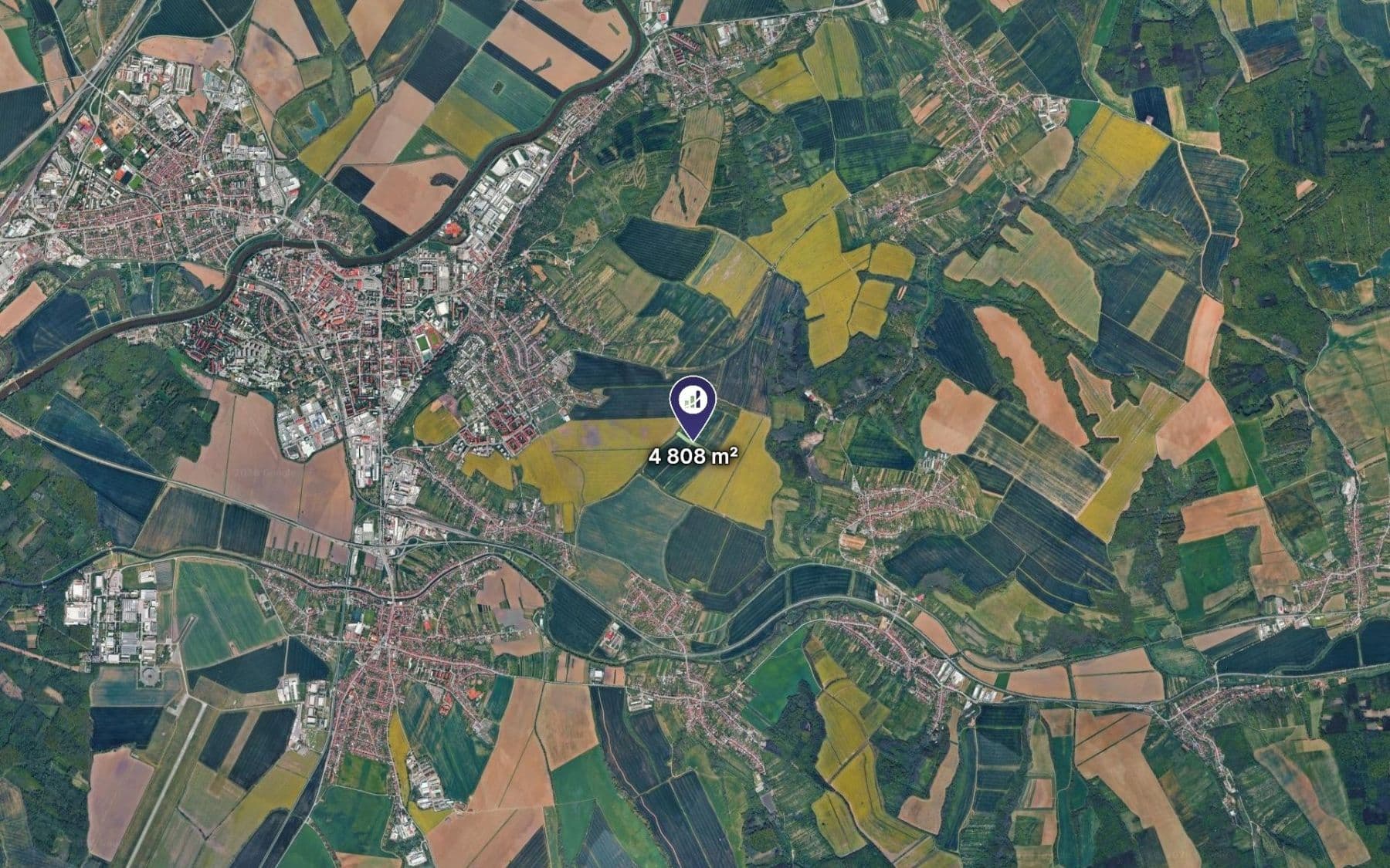 plot for sale, 1,202 m², Uherské Hradiště, Zlínský Region plot for sale, 1,202 m², Uherské Hradiště, Zlínský Region