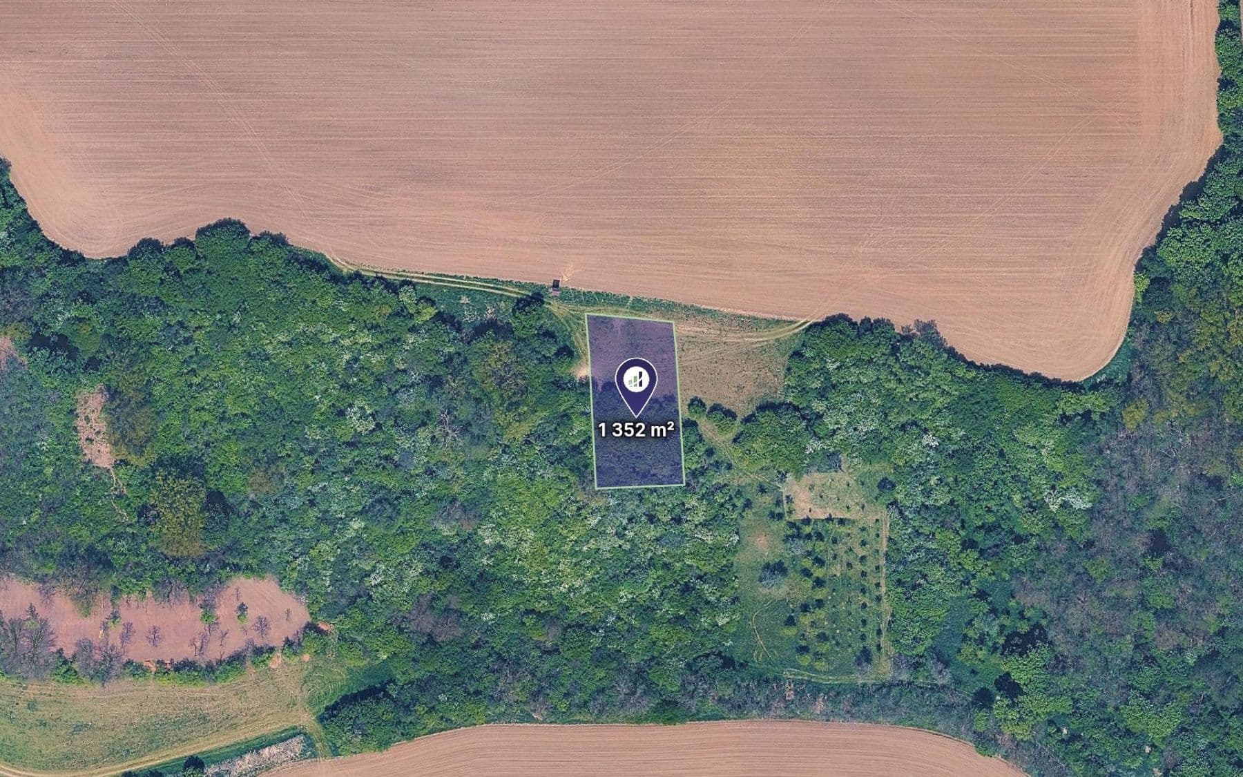 plot for sale, 1,352 m², Částkov, Zlínský Region plot for sale, 1,352 m², Částkov, Zlínský Region