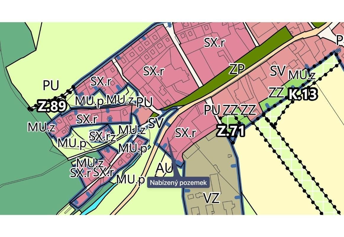 plot for sale, 1,042 m², Šternberk, Olomoucký Region plot for sale, 1,042 m², Šternberk, Olomoucký Region