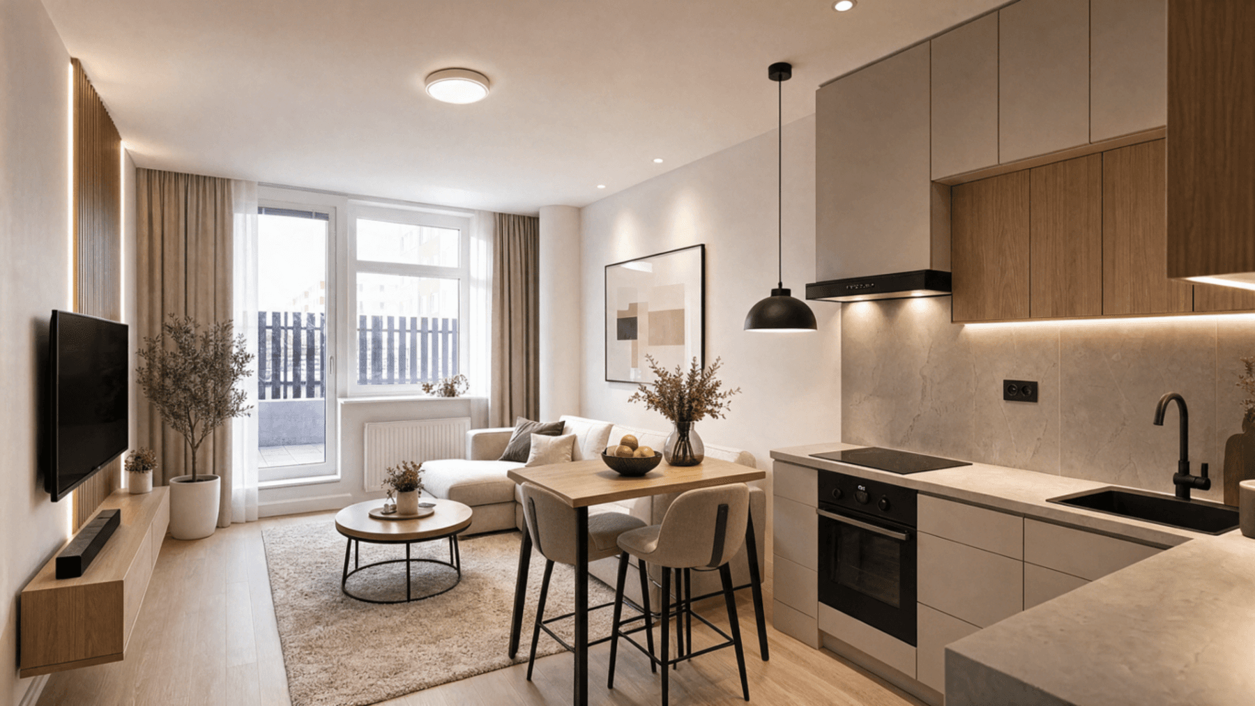 1 bedroom with open-plan kitchen flat for sale, 45 m², Prague, Prague 1 bedroom with open-plan kitchen flat for sale, 45 m², Prague, Prague