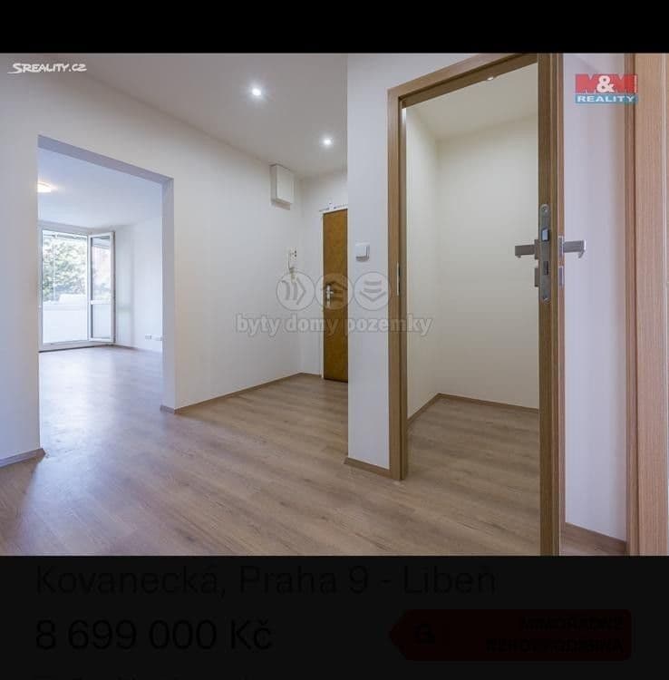 2 bedroom with open-plan kitchen flat to rent, 80 m², Kovanecká, Prague, Prague 2 bedroom with open-plan kitchen flat to rent, 80 m², Kovanecká, Prague, Prague