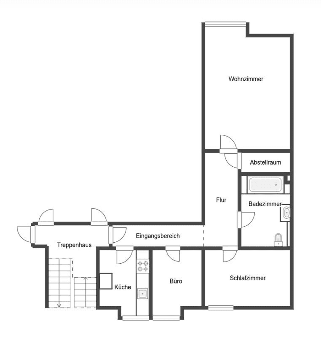 3 bedroom flat to rent, 63 m², Pampow, Mecklenburg-Vorpommern 3 bedroom flat to rent, 63 m², Pampow, Mecklenburg-Vorpommern