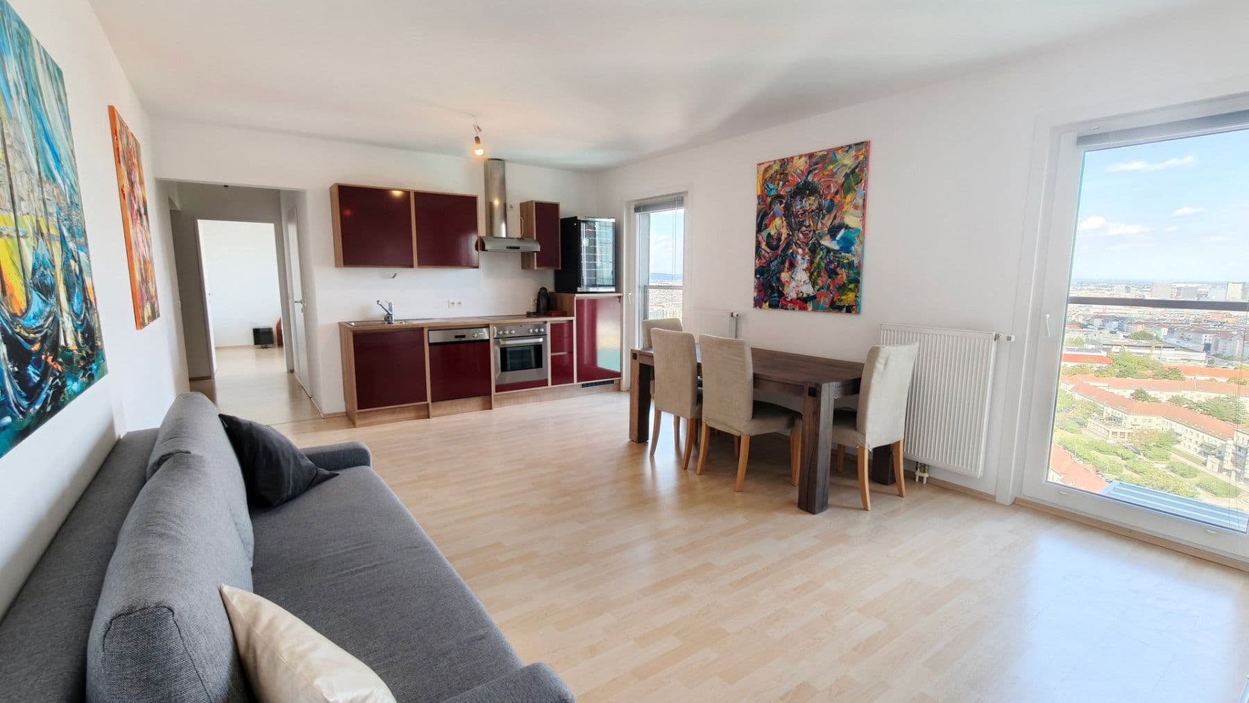 2 bedroom flat for sale, 61 m², Delugan-Meissl-Tower 7, Wien, Vienna 2 bedroom flat for sale, 61 m², Delugan-Meissl-Tower 7, Wien, Vienna