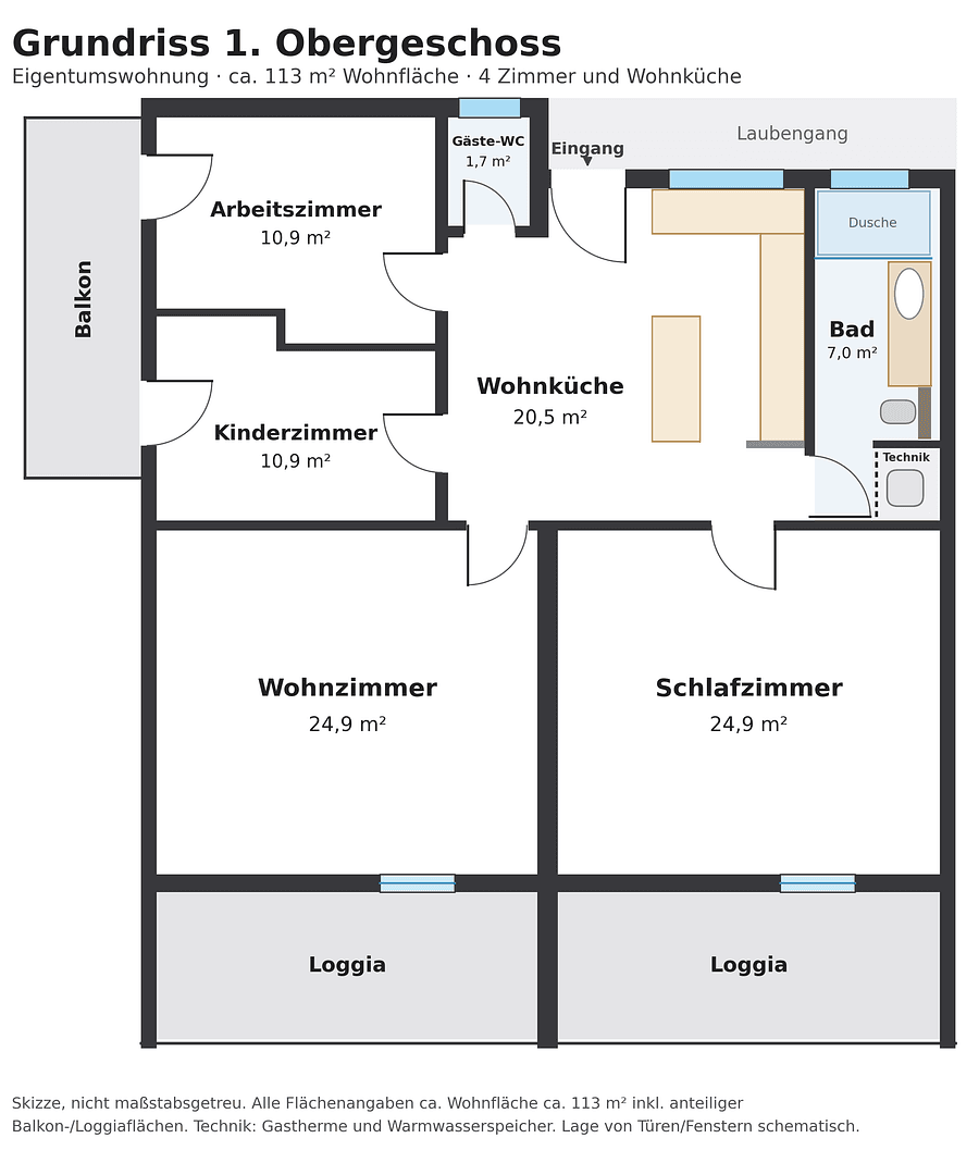 4 bedroom flat for sale, 113 m², Stuttgart, Baden-Württemberg 4 bedroom flat for sale, 113 m², Stuttgart, Baden-Württemberg