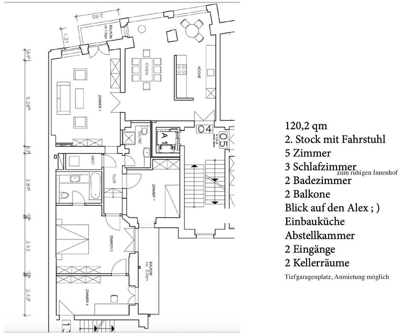 4 bedroom flat for sale, 120 m², Berlin, Berlin 4 bedroom flat for sale, 120 m², Berlin, Berlin