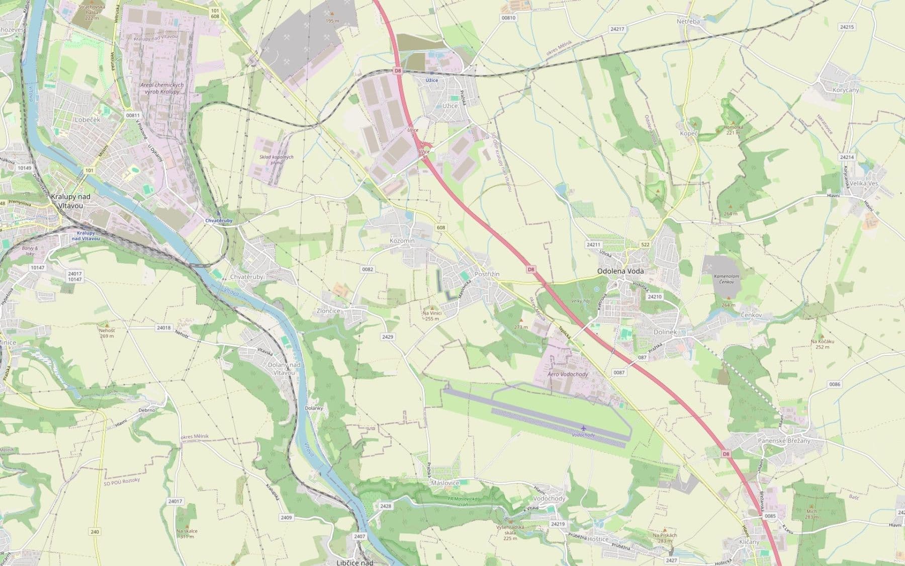 plot for sale, 23,384 m², Postřižín, Středočeský Region plot for sale, 23,384 m², Postřižín, Středočeský Region